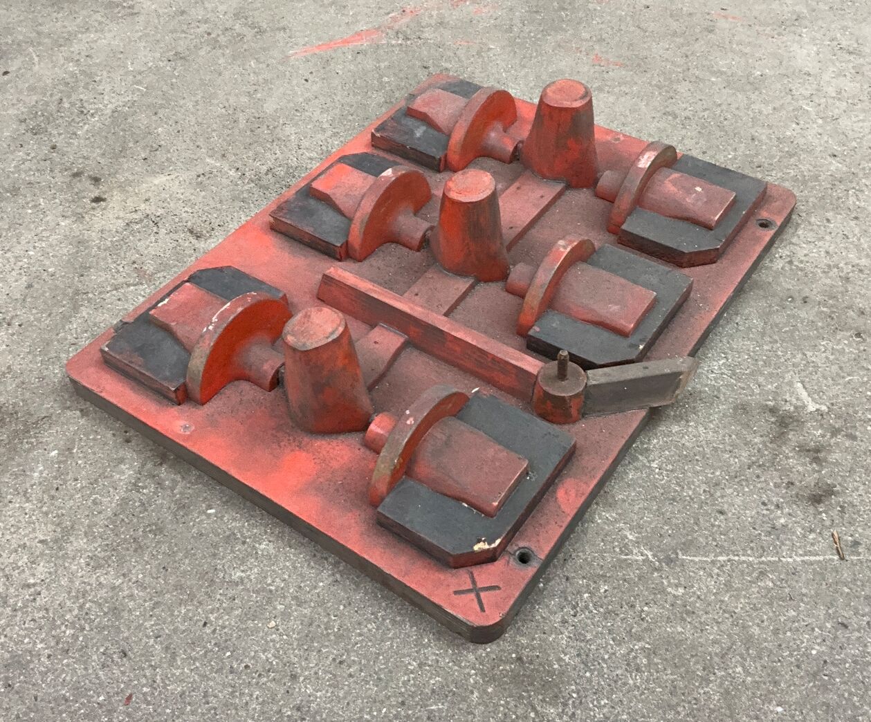 Støbeform fra Holbæk Jernstøberi