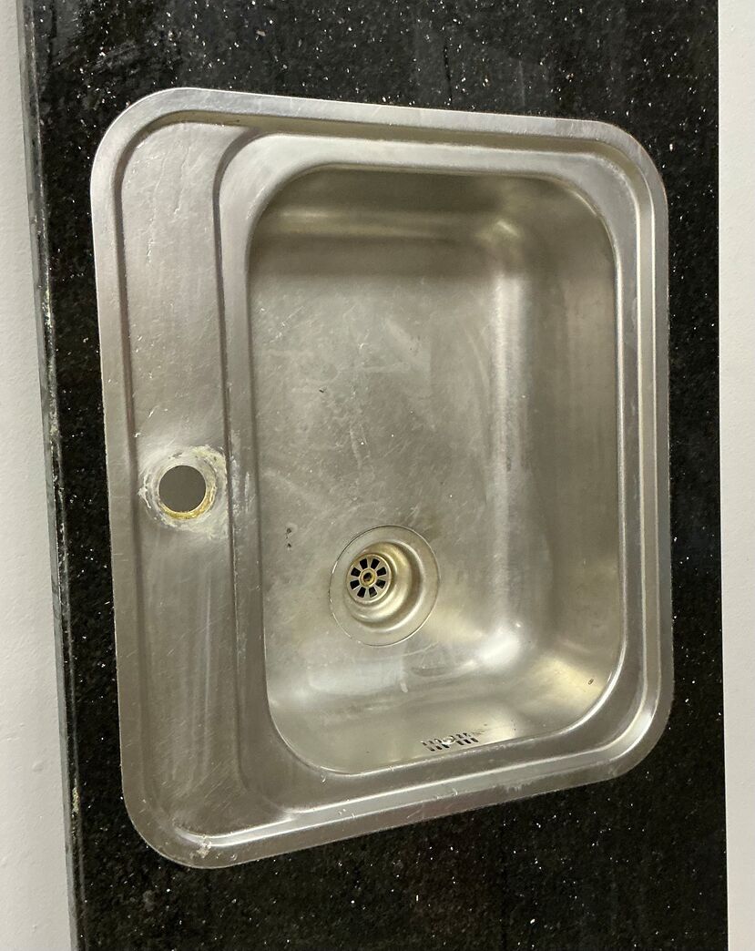 Granitbordplade med vask