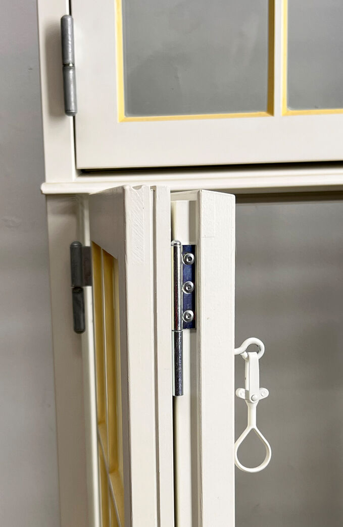 Bøjsø vindue med koblede rammer