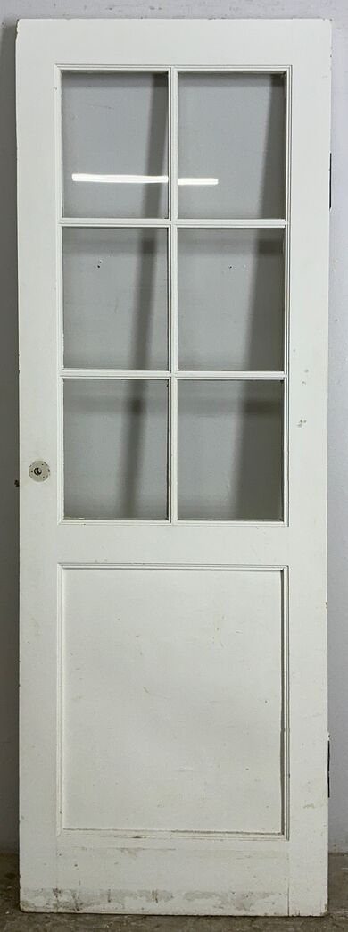 Fyldningsdør med glas