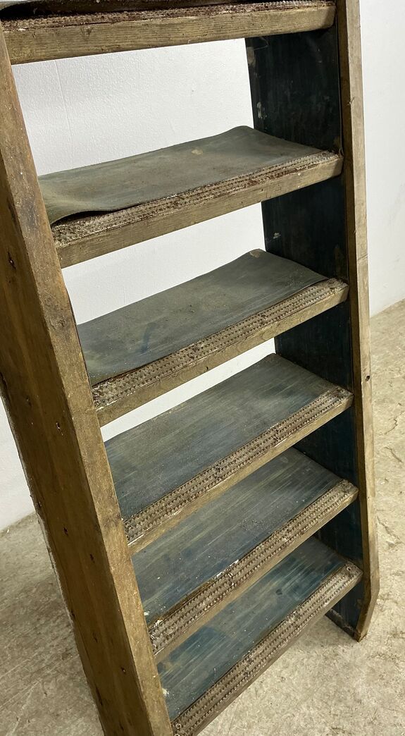 Skibstrappe i teaktræ