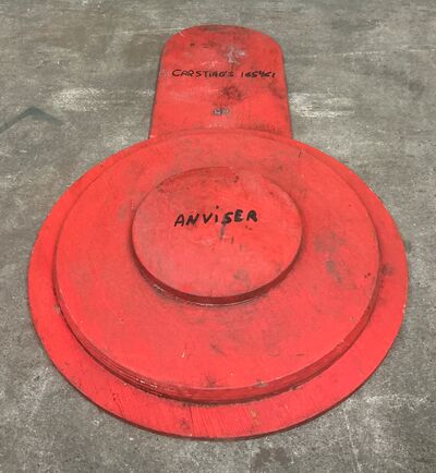 Støbeform fra Holbæk Jernstøberi