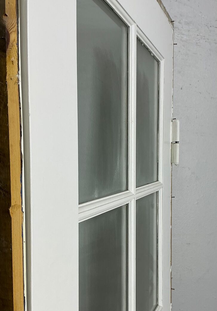 Sprossedør med karm