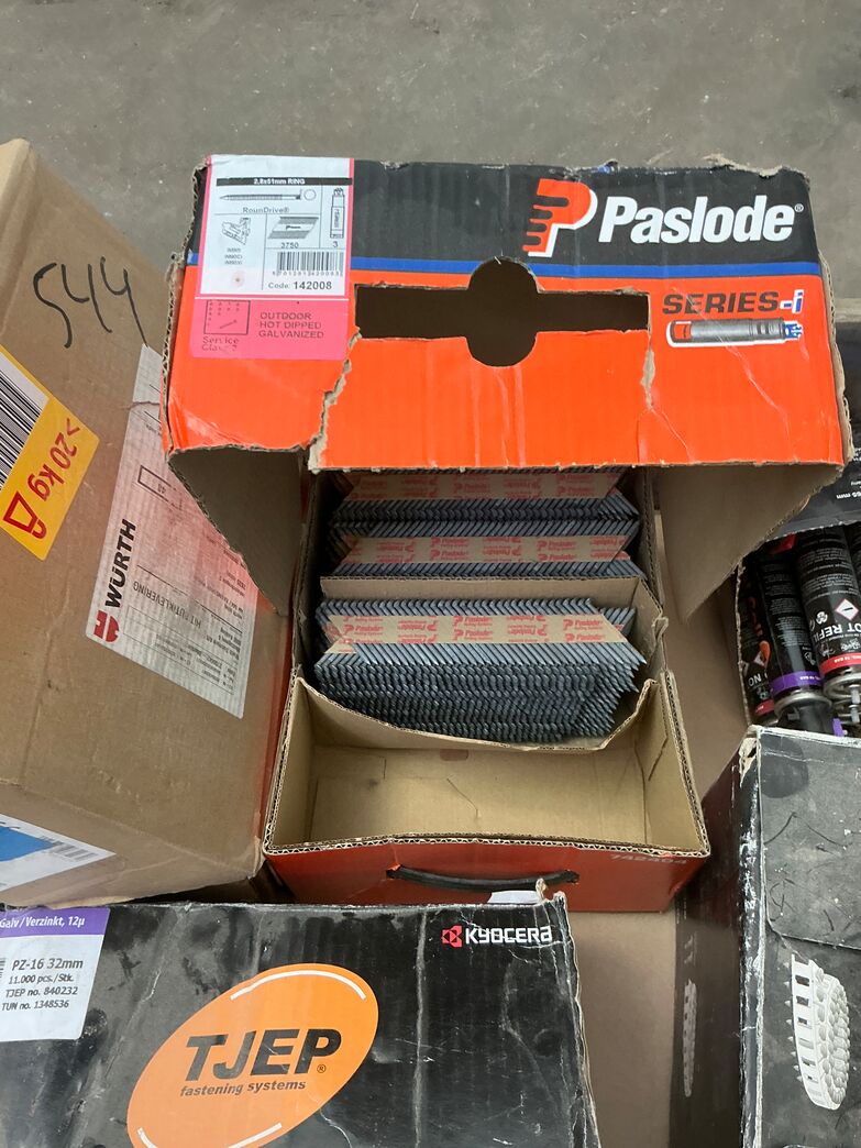 Samlet parti - Skudsøm og klammer