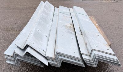 Kraftig stålprofil 2000 mm