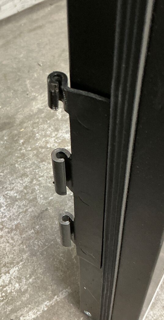 Folde-skydedøre - samlet bredde 455 cm