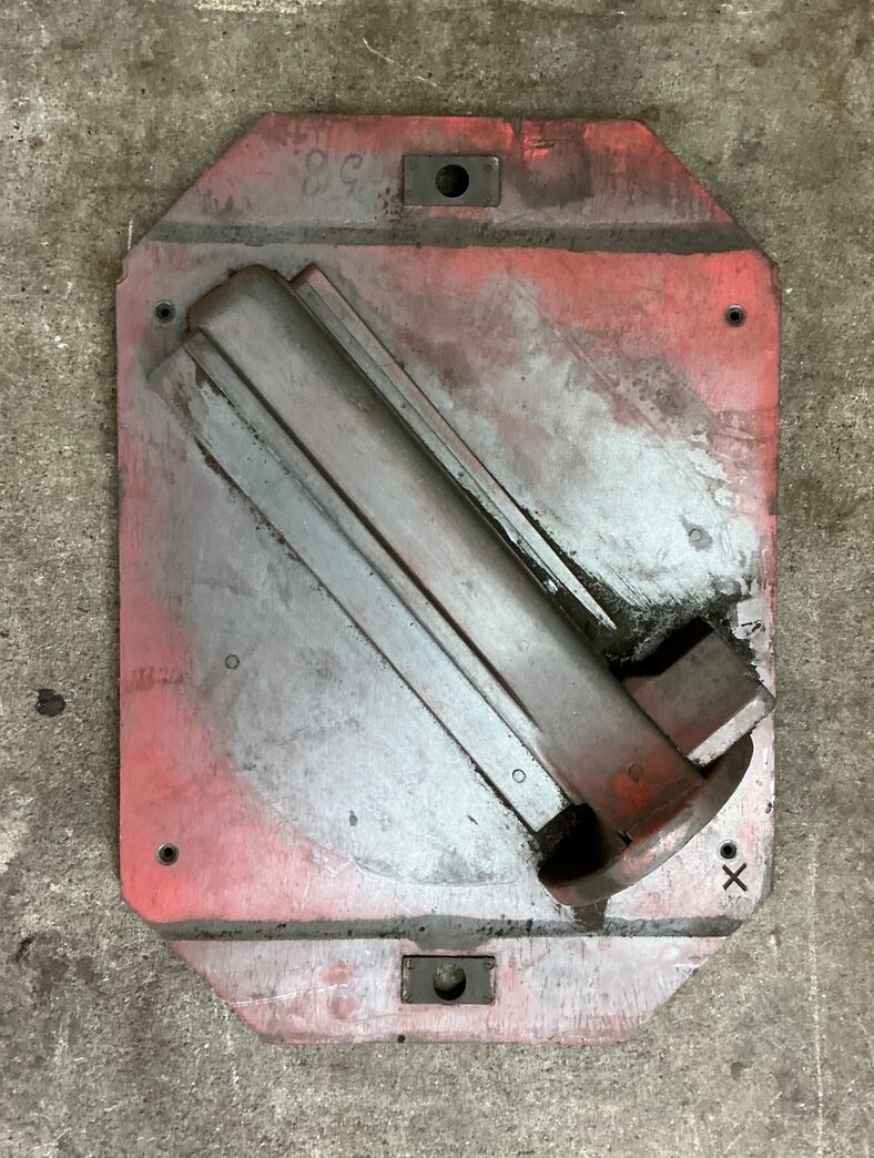 Støbeform fra Holbæk Jernstøberi