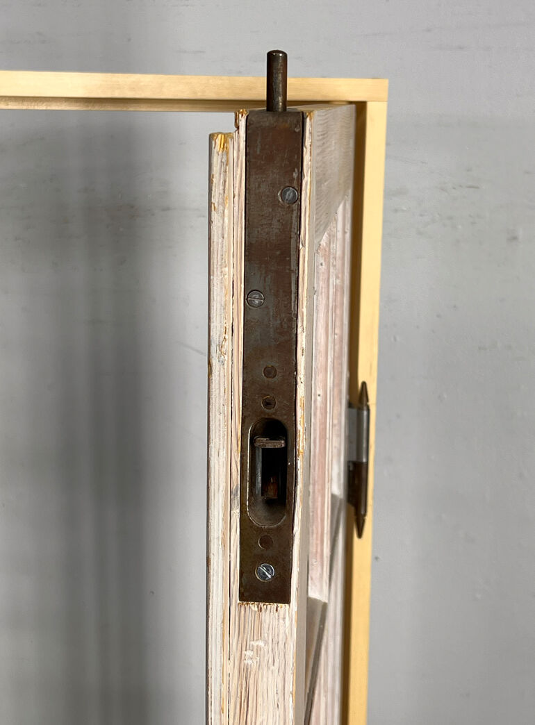 Fransk dør med karm