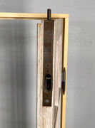 Fransk dør med karm