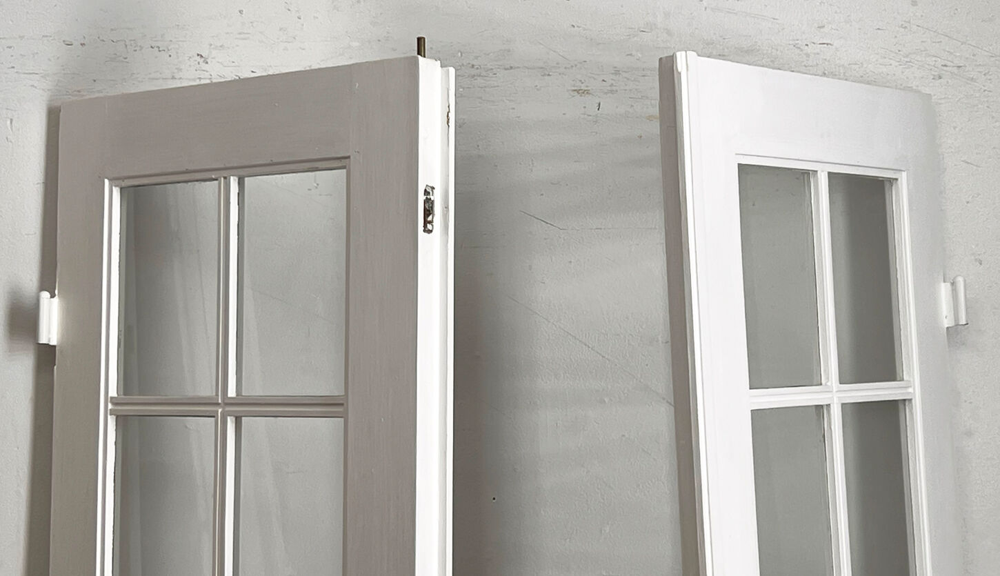 Fransk dør med karm