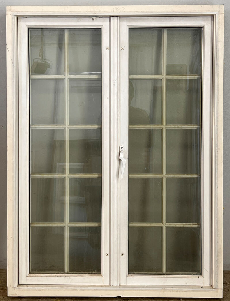 Sprossevindue med koblet ramme