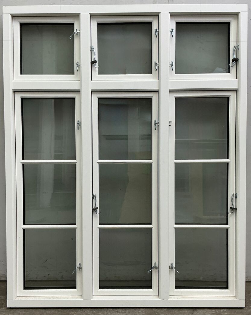 Energivindue med sprosser