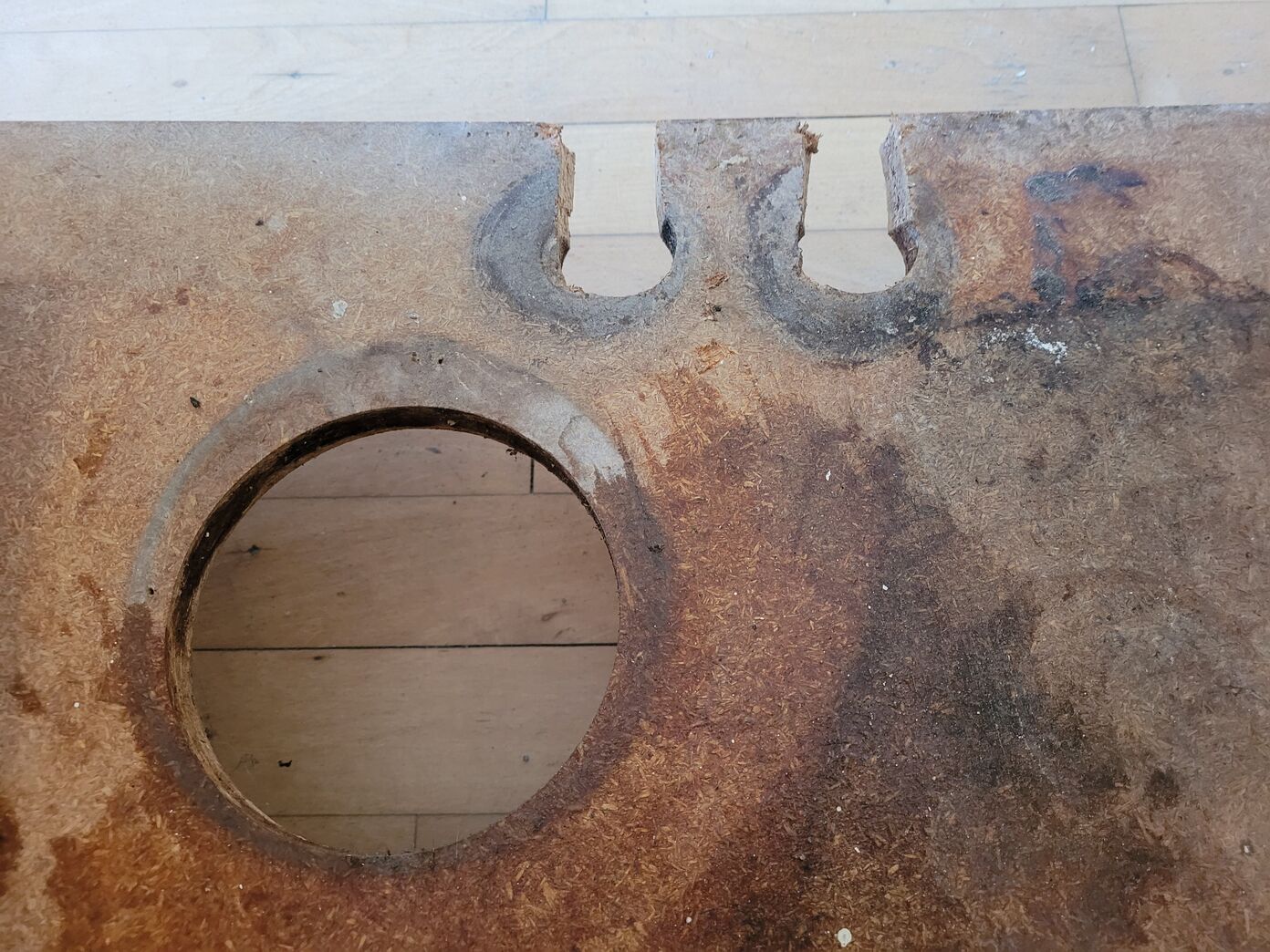 Malet komplet 60'er køkken