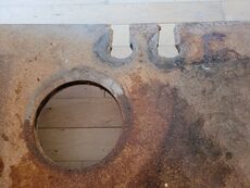 Malet komplet 60'er køkken