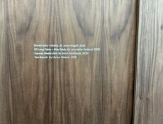 6 stk Fineret valnød plade