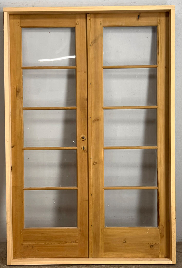 Fransk dør med karm