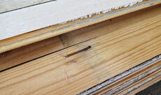 Brugte gulvbrædder i fyr, 18m2, 11,5cm