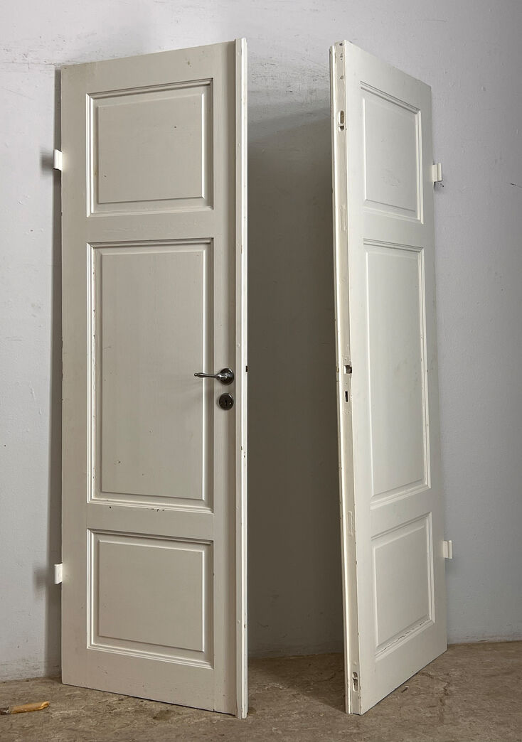 Dobbeltdør med karm