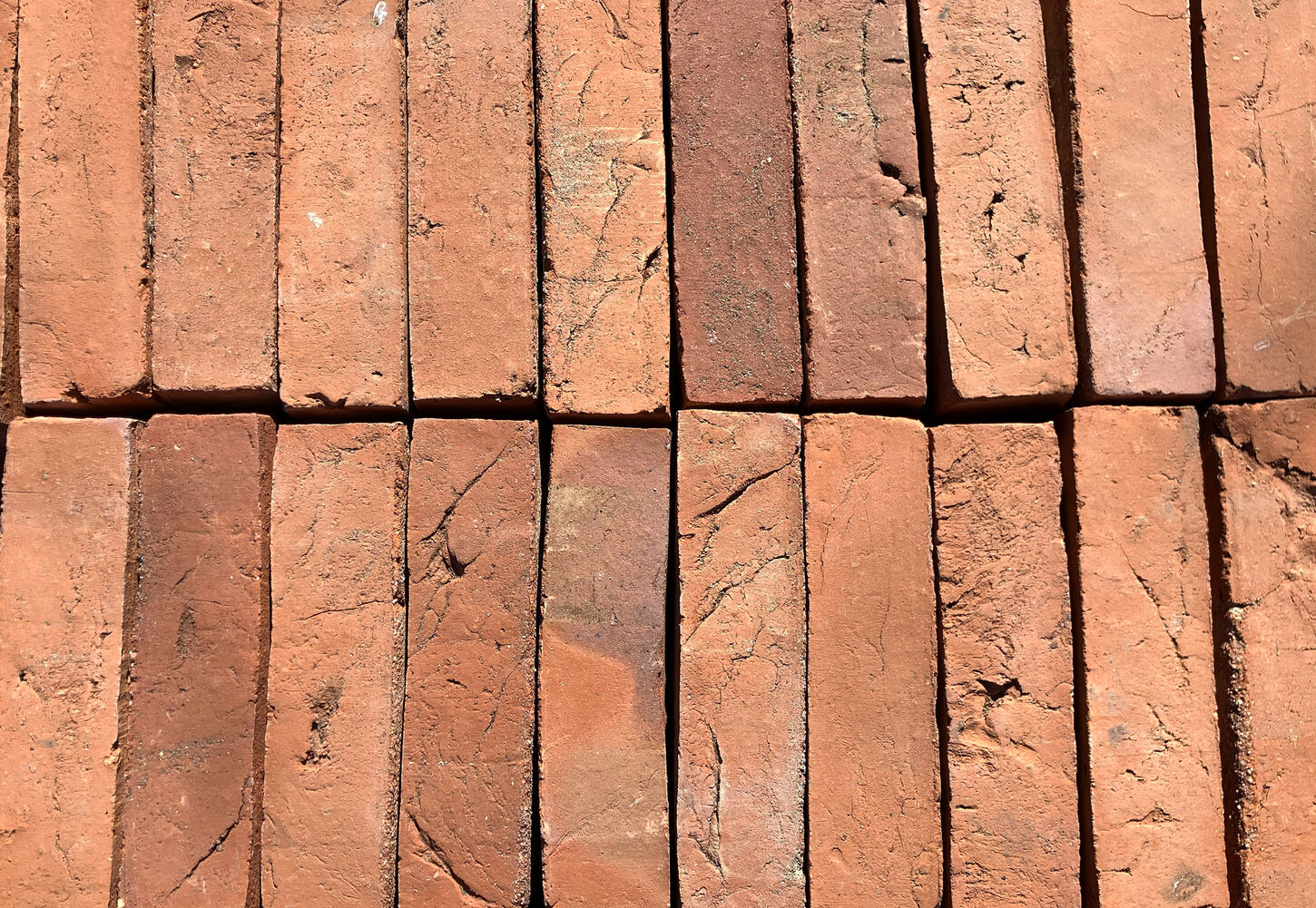 Rød belægningstegl - Munkesten