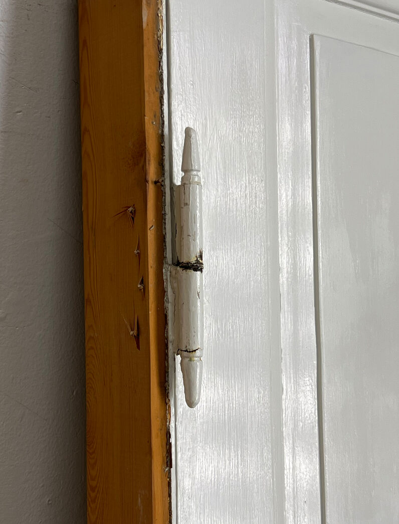 Fyldningsdør med karm