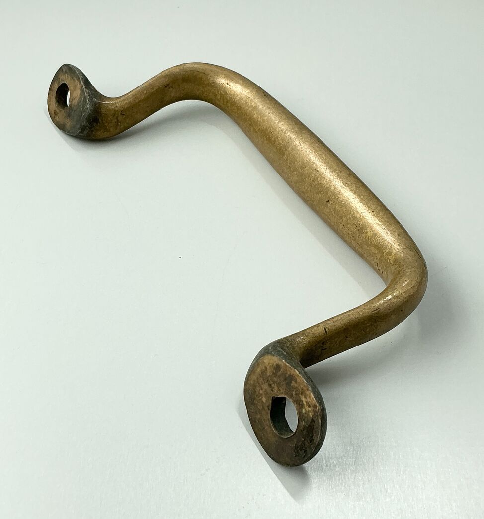 Dørhang i massiv messing