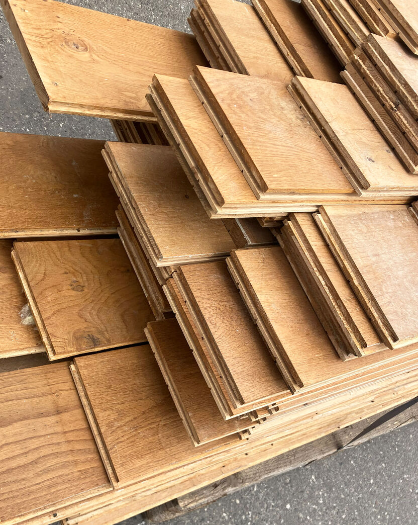 Egetræsgulv - 22 m2