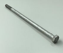 Stålbolte 10x200 – varmforzinkning – med sekskanthoved