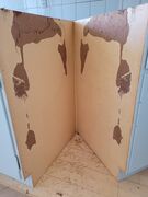 Malet komplet 60'er køkken