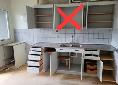 Malet 60'er køkken
