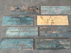 49 stk samlet parti opskårne pallesider