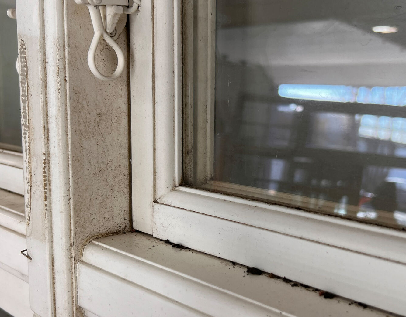Terrassedørsparti med koblede rammer