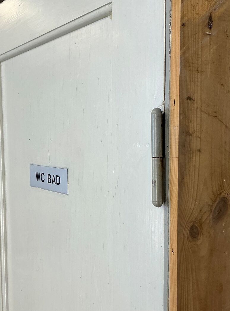 Funkisdør med karm
