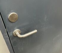 Massiv dør M9 m/karm