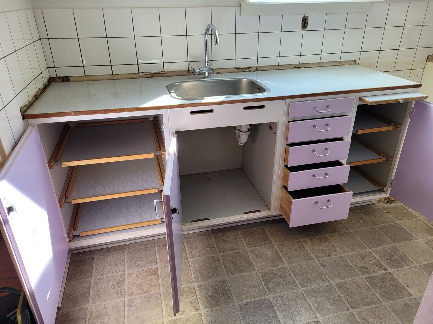 Komplet lille 60'er køkken