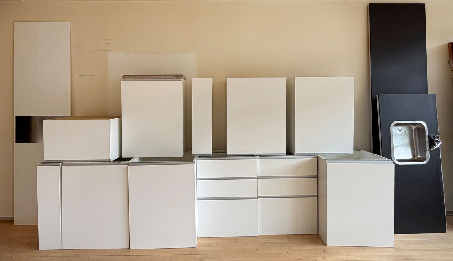 Komplet IKEA METOD køkken med køkkenø