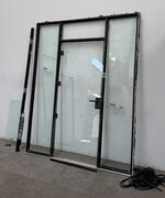 Skandi-Bo glasdør med 2 sidepartier 200x249 cm