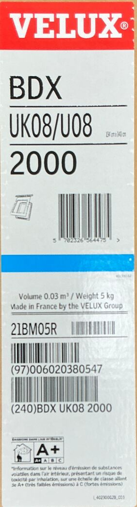 VELUX BDX UK08/U08