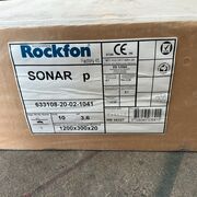 3,6 m2 Rockfon Sonar akustikloftplader 1200 x 300 x 20 mm