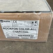 Rockfon Color-all Charcoal akustikloftplader 600 x 600 x 22 mm - 10 plader