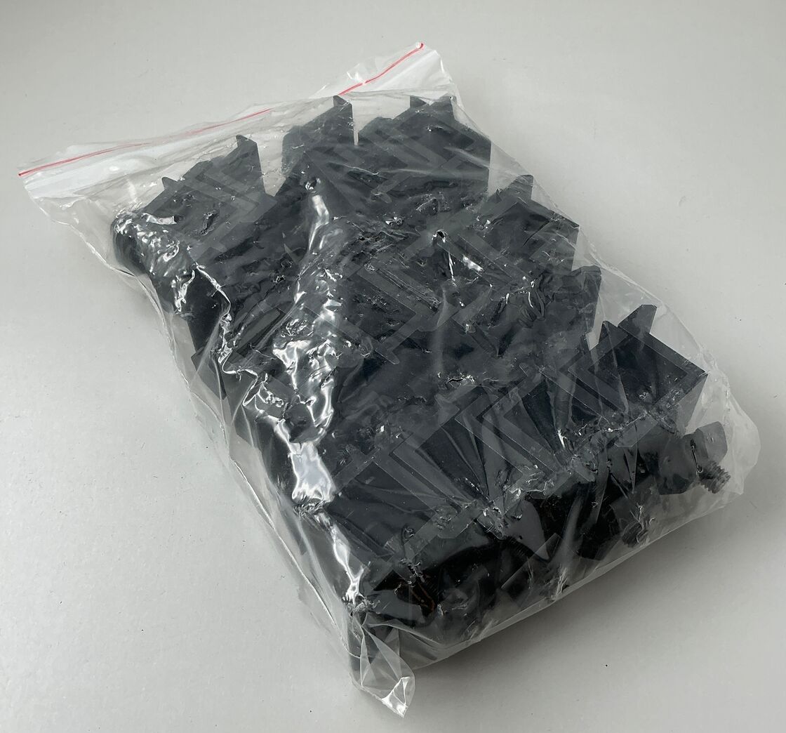 15 stk Solar mellem klemme til 30 mm paneler – sort
