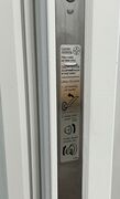 Rationel facadedør med energiglas 88 cm