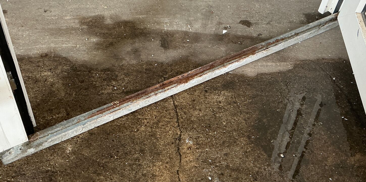 Facadedør i plast med 3 ruder hh - 209 cm