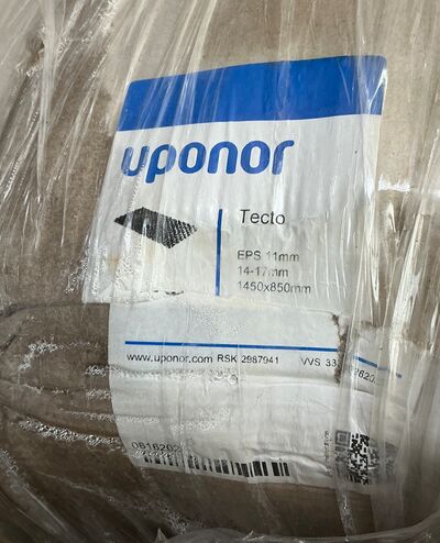 Uponor Tecto gulvvarmeplade EPS 11mm