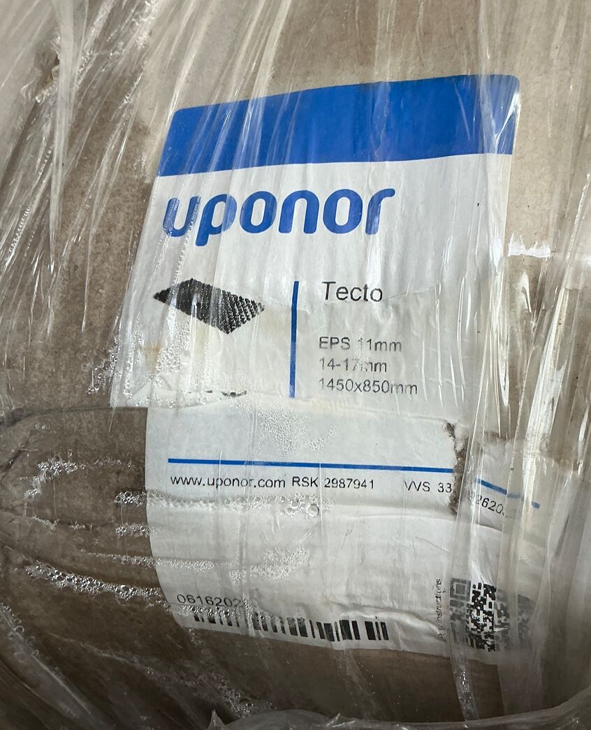Uponor Tecto gulvvarmeplade EPS 11mm