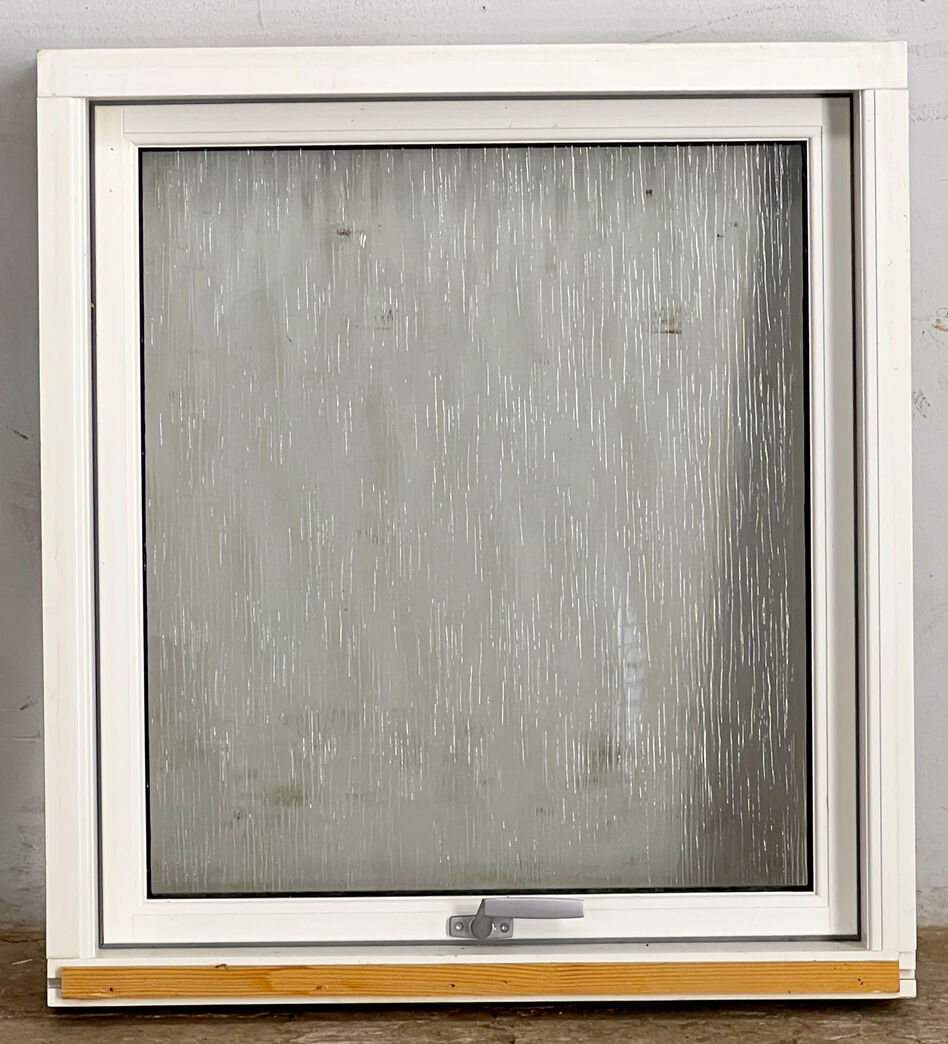 Termovindue med matteret glas