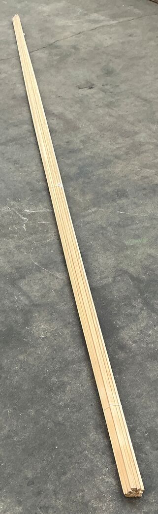 Samlet sæt á 24 hobbylister 9x9x4500mm