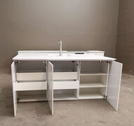 Ikea køkken med corianplade