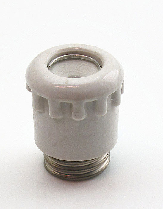 Sikringshoved i porcelæn 25A 500V