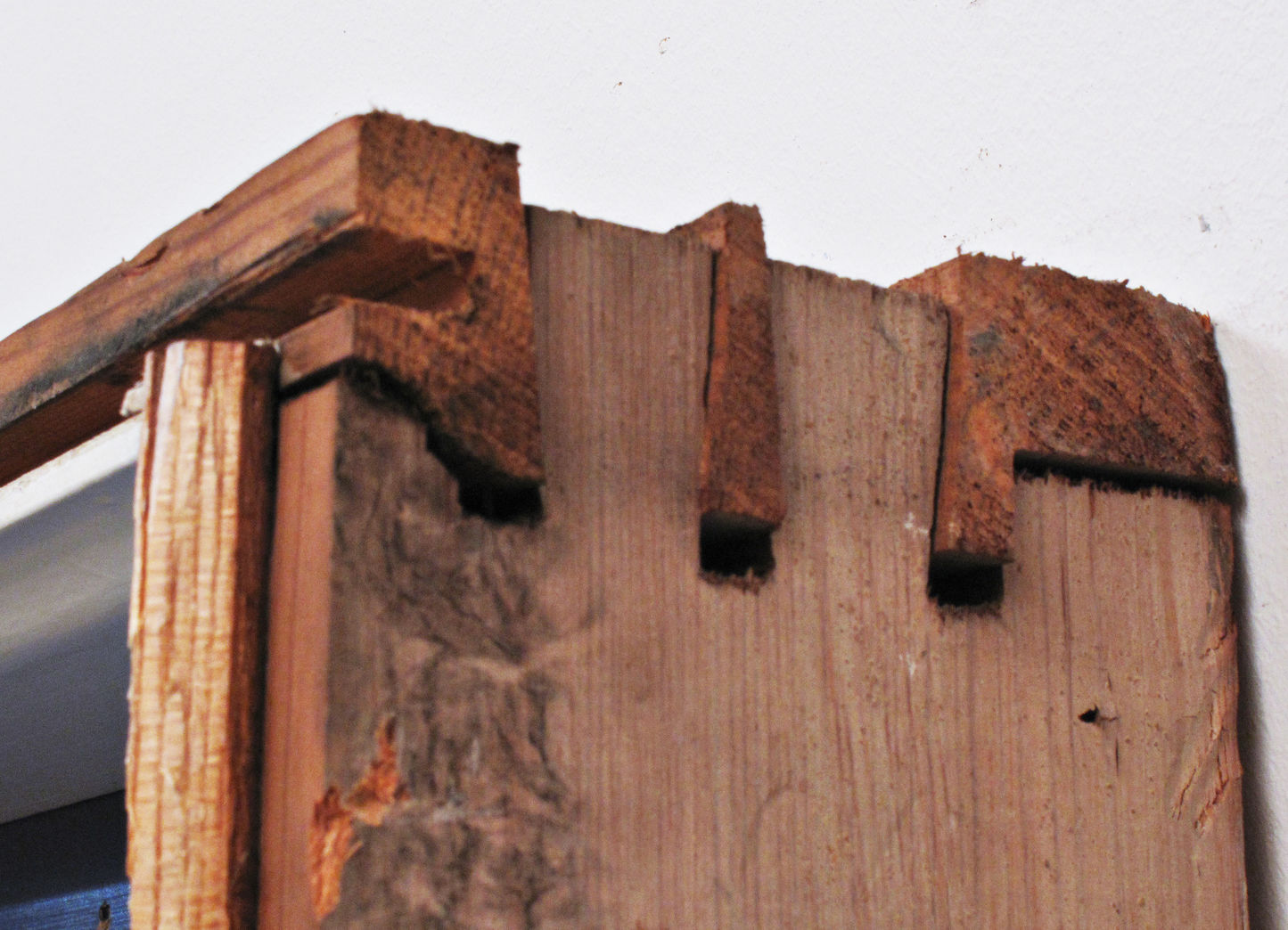 Fyldningsdør med karm