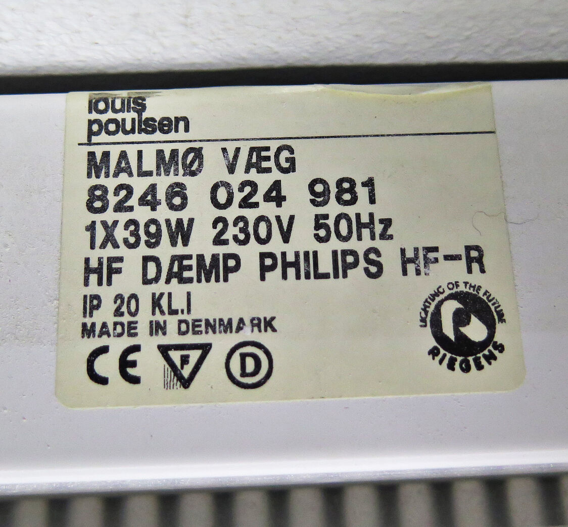 Louis Poulsen  Malmø vægarmatur -  39 W